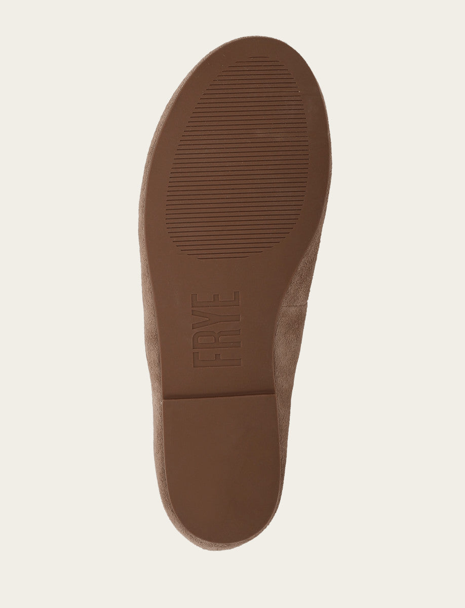 Frye Women's Dark Taupe Emma Elastic Mary Jane Shoe / Dark Taupe