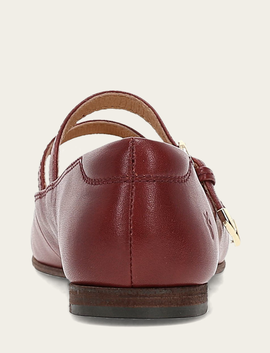Frye Women's Cranberry Carson Multi Mary Jane Shoe / Cranberry