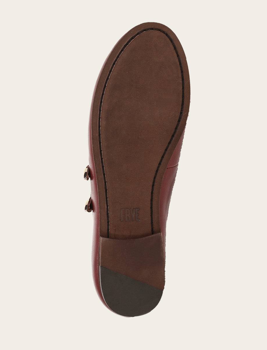 Frye Women's Cranberry Carson Multi Mary Jane Shoe / Cranberry