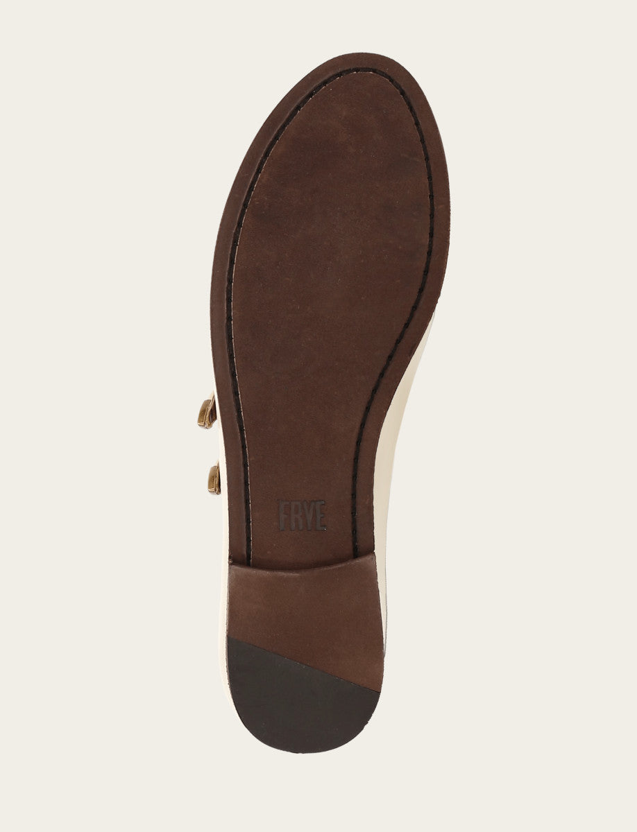 Frye Women's Ecru Carson Multi Mary Jane Shoe / Ecru