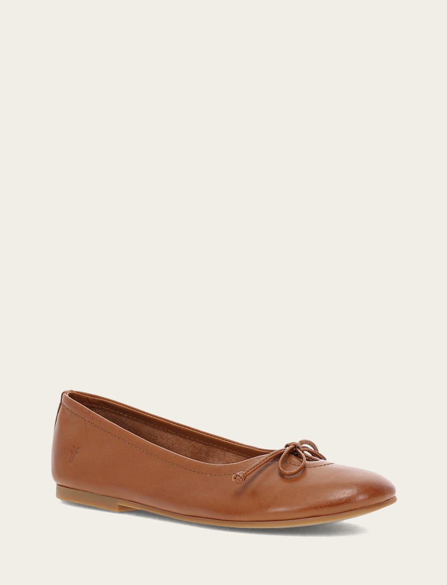 Frye Women's Dark Latte Emma Ballet Flats / Dark Latte