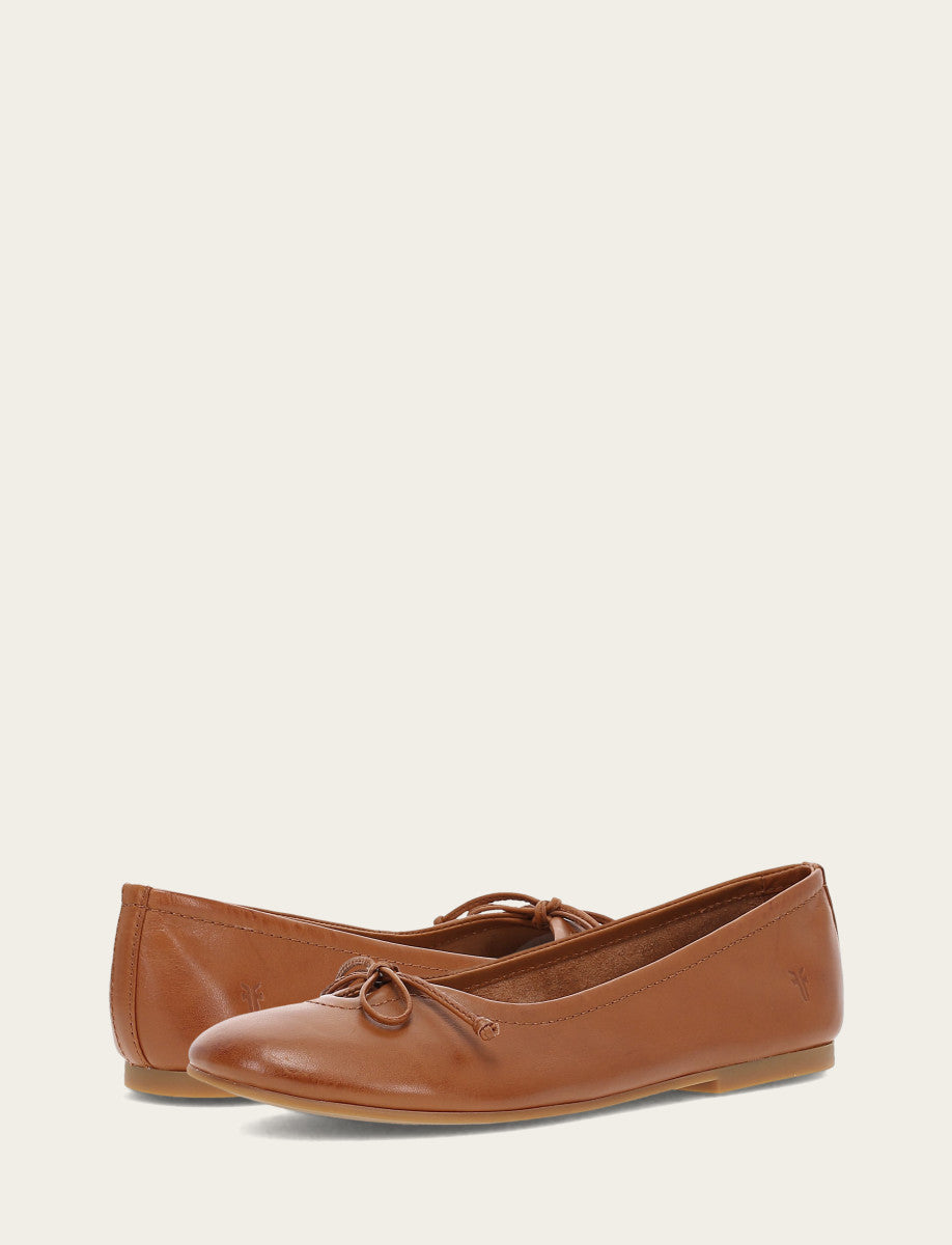 Frye Women's Dark Latte Emma Ballet Flats / Dark Latte