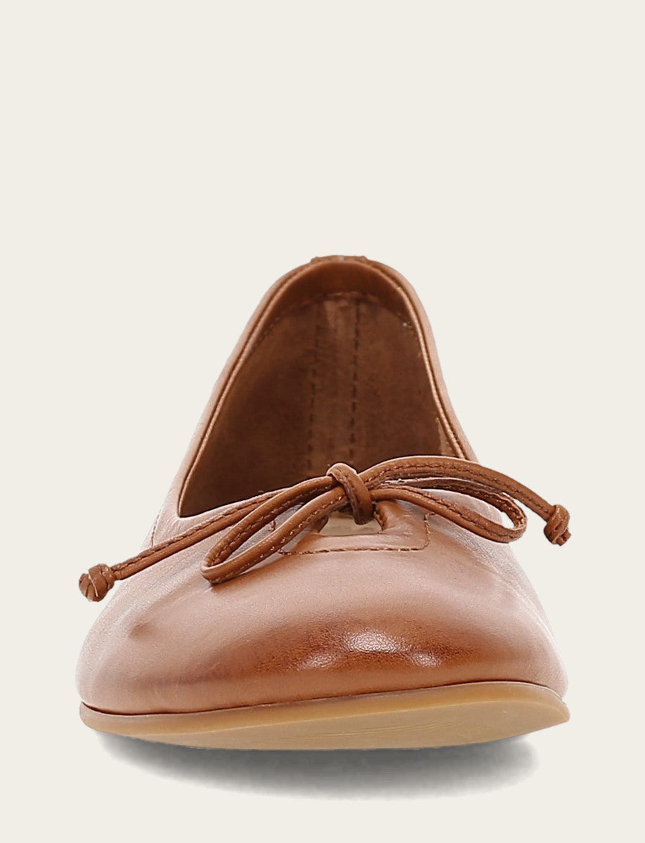 Frye Women's Dark Latte Emma Ballet Flats / Dark Latte
