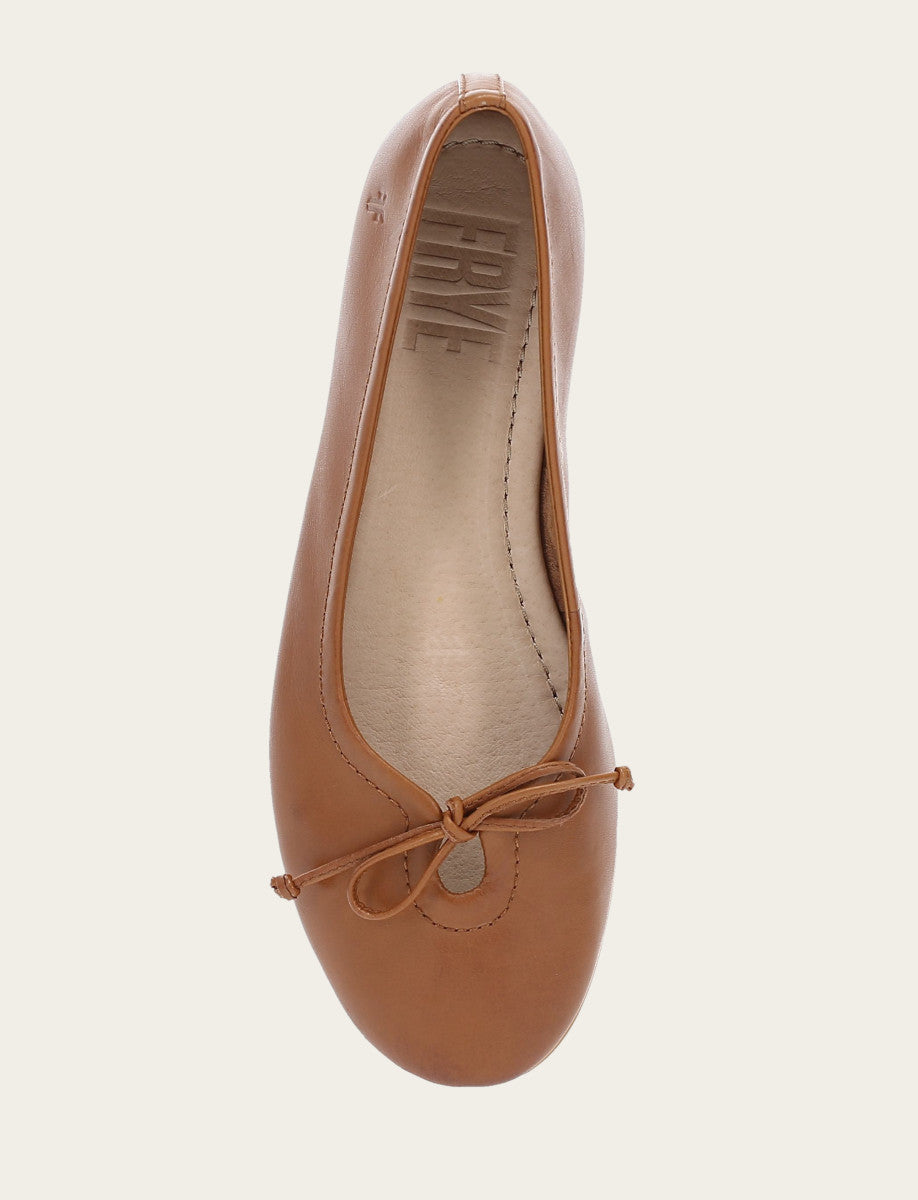 Frye Women's Dark Latte Emma Ballet Flats / Dark Latte