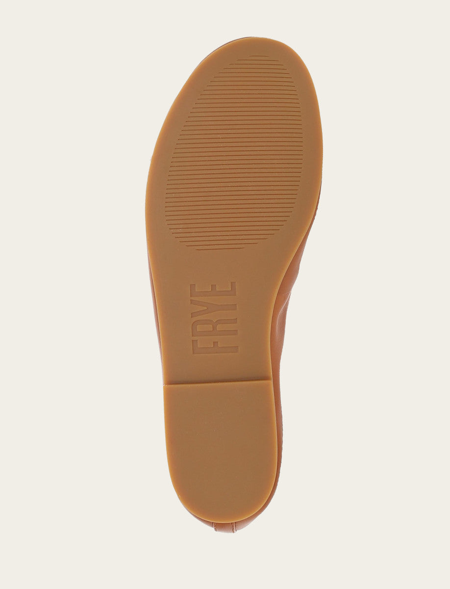 Frye Women's Dark Latte Emma Ballet Flats / Dark Latte