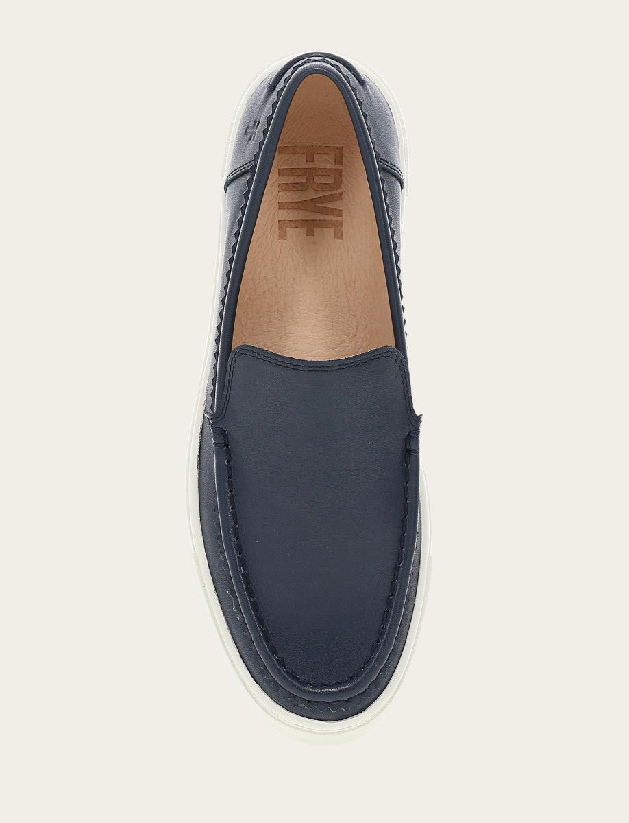Frye Women's Navy Ivy Venetian Loafers / Navy