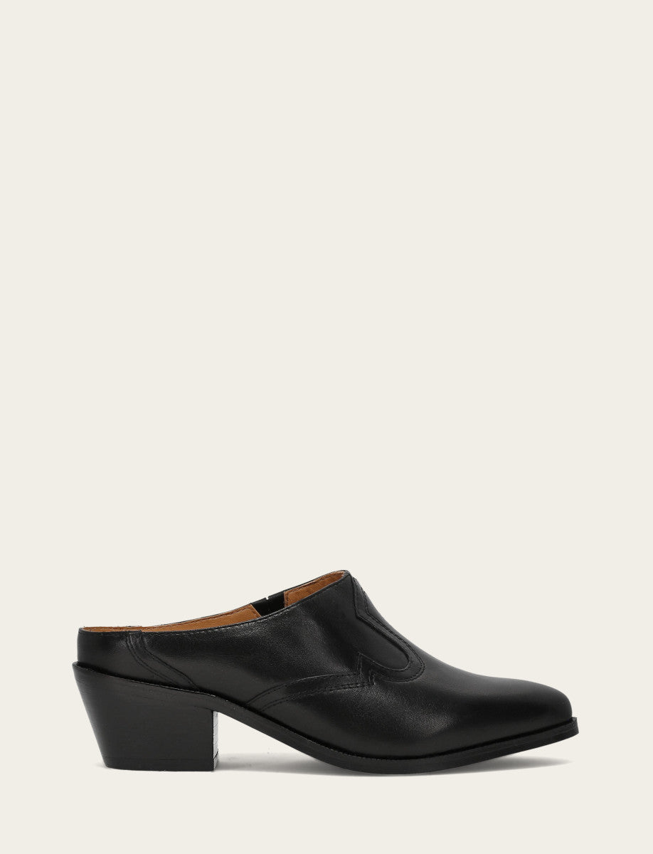 Frye Women's Black Luna Mule / Black