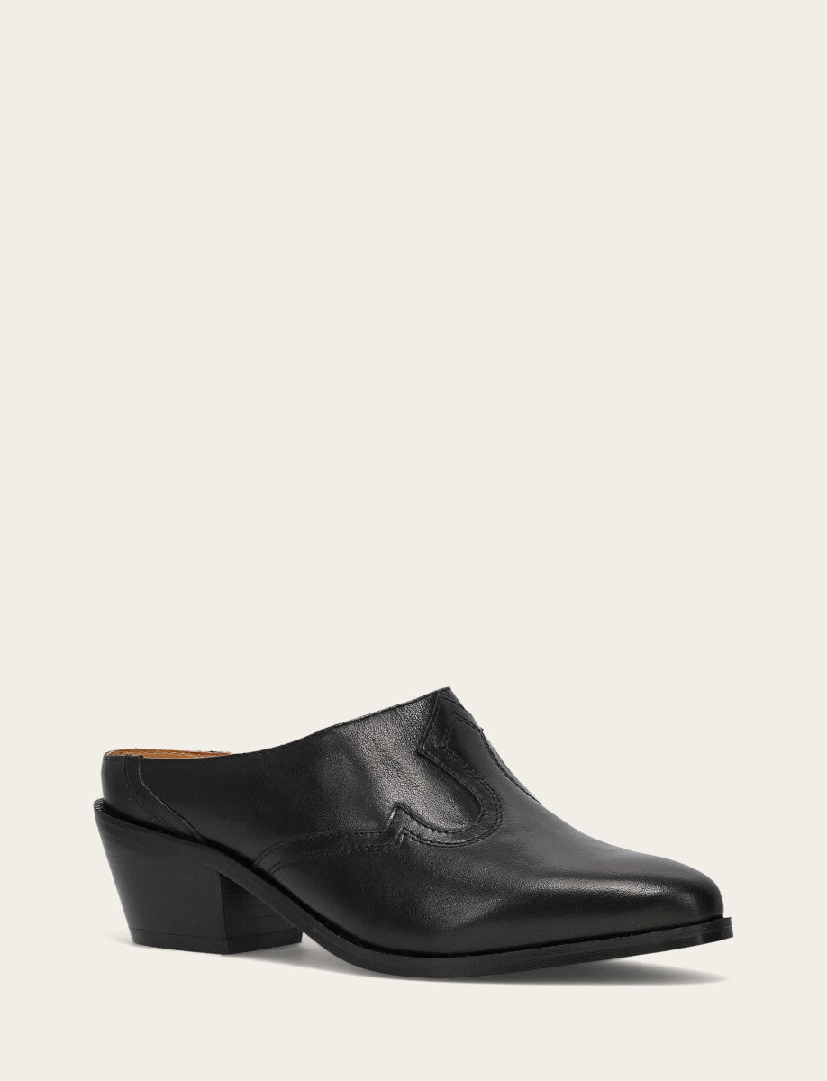 Frye Women's Black Luna Mule / Black