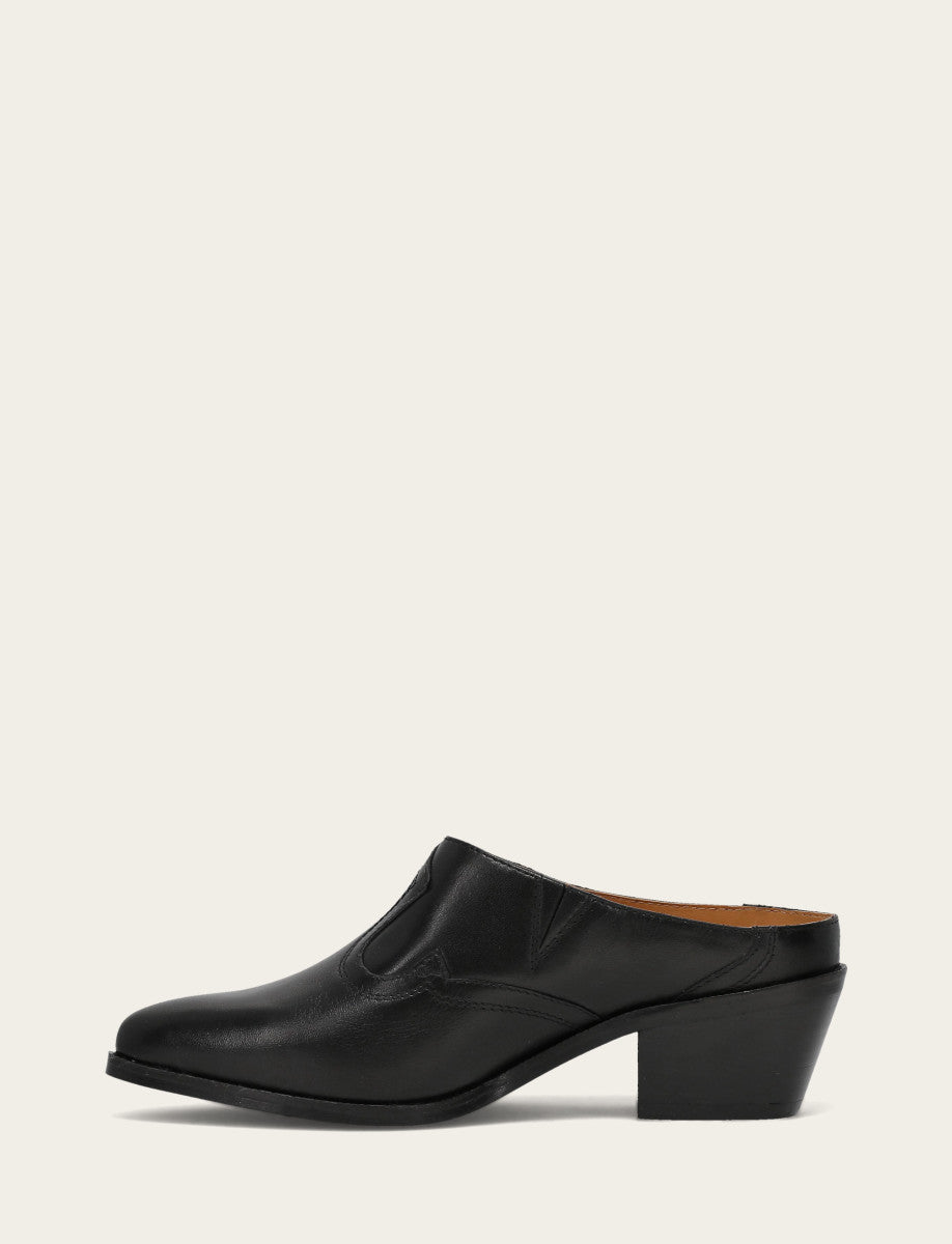 Frye Women's Black Luna Mule / Black