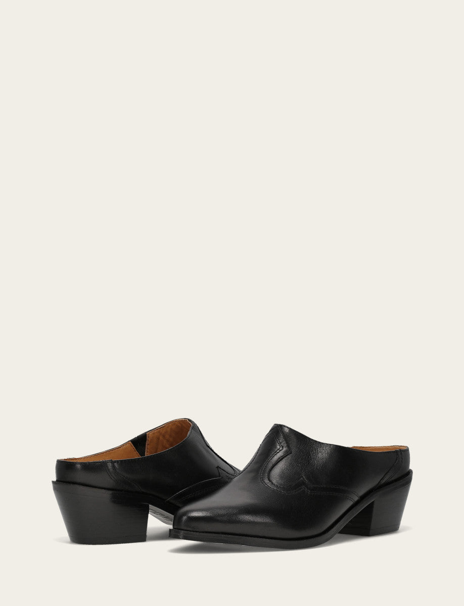 Frye Women's Black Luna Mule / Black