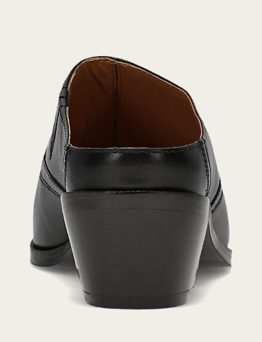 Frye Women's Black Luna Mule / Black