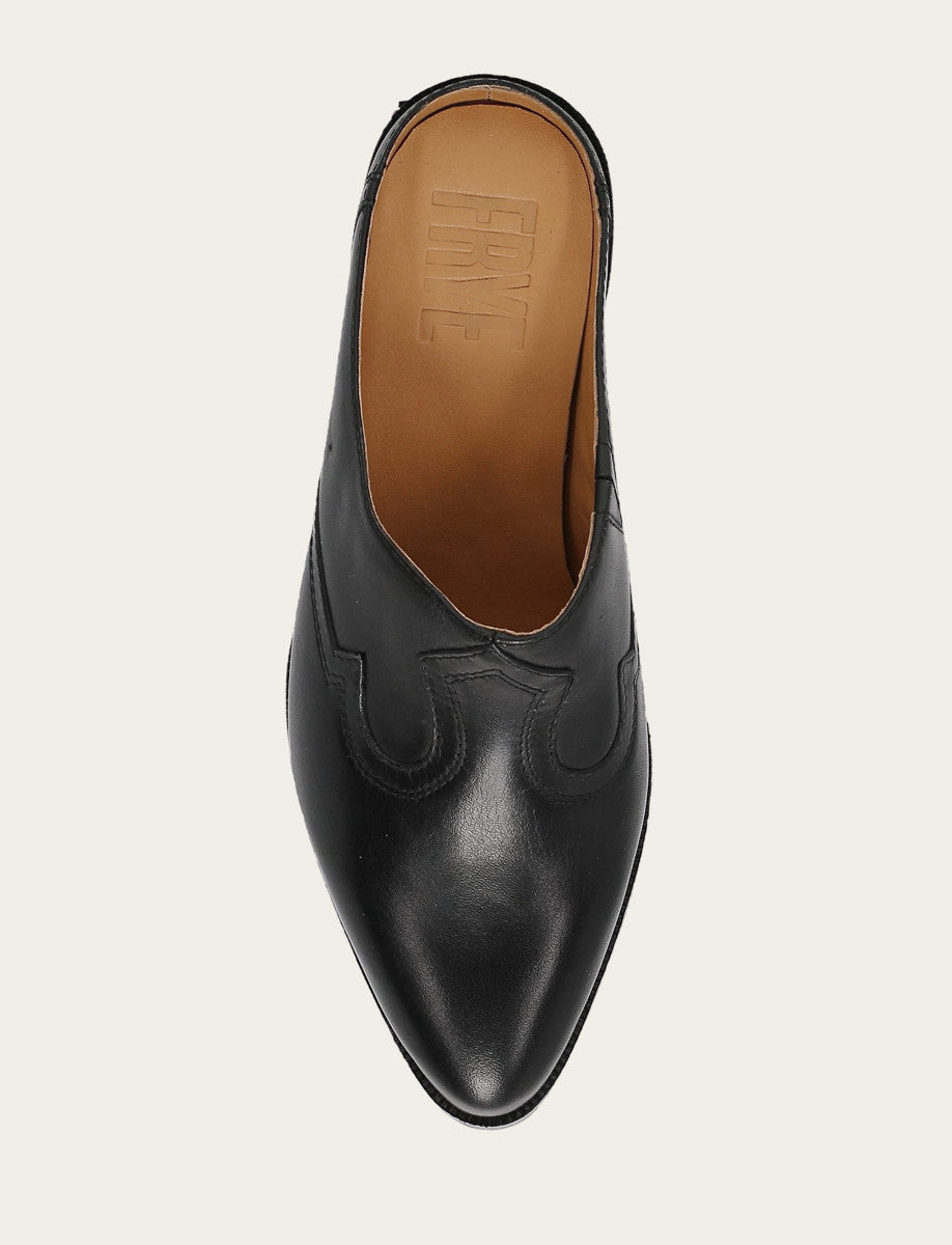 Frye Women's Black Luna Mule / Black