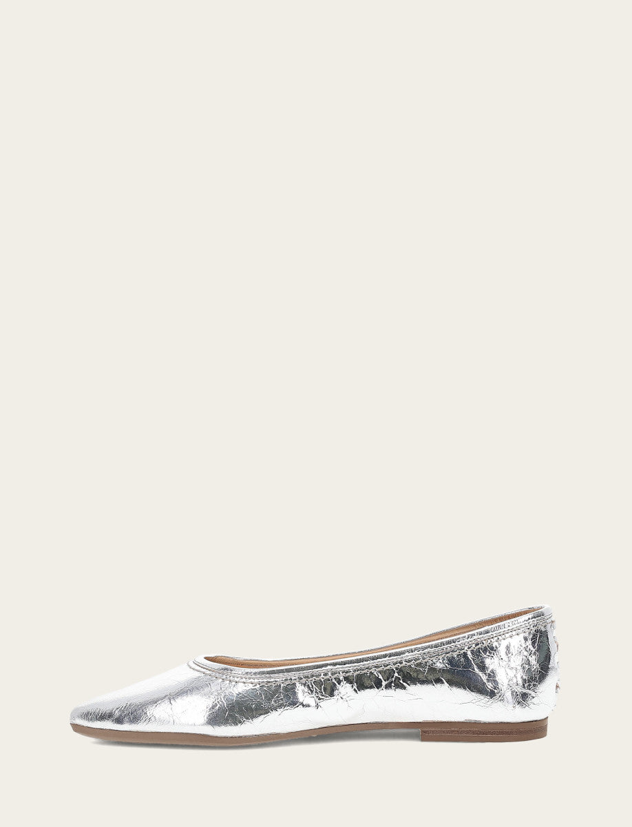 Frye Women's Silver Heather Ballet Flats / Silver