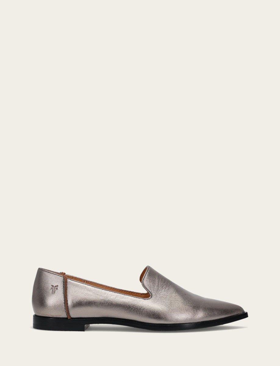 Frye Women's Dark Pewter Kenzie Venetian Loafers / Dark Pewter