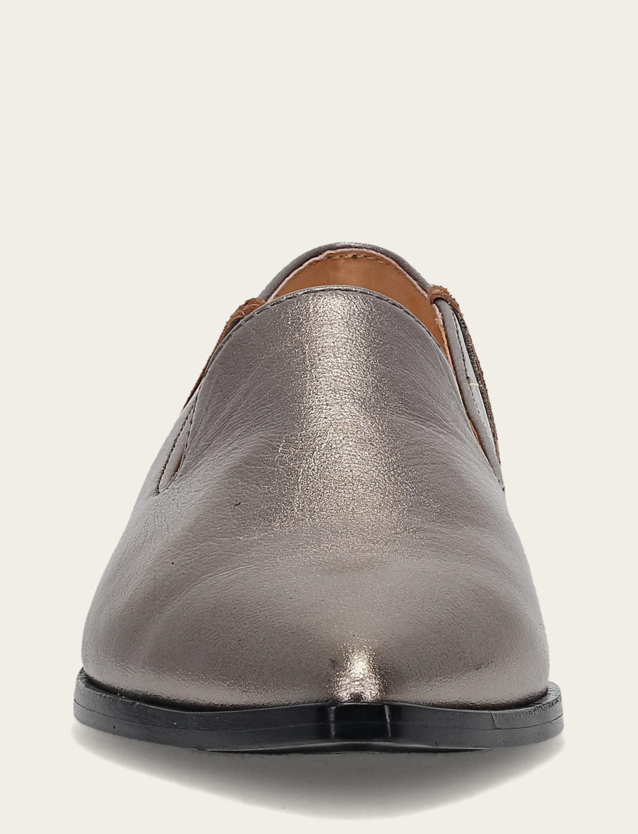 Frye Women's Dark Pewter Kenzie Venetian Loafers / Dark Pewter