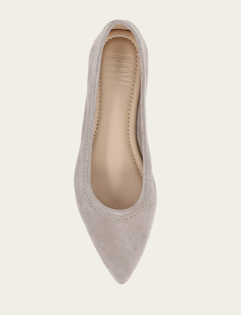 Frye Women's Taupe Heather Ballet Flats / Taupe