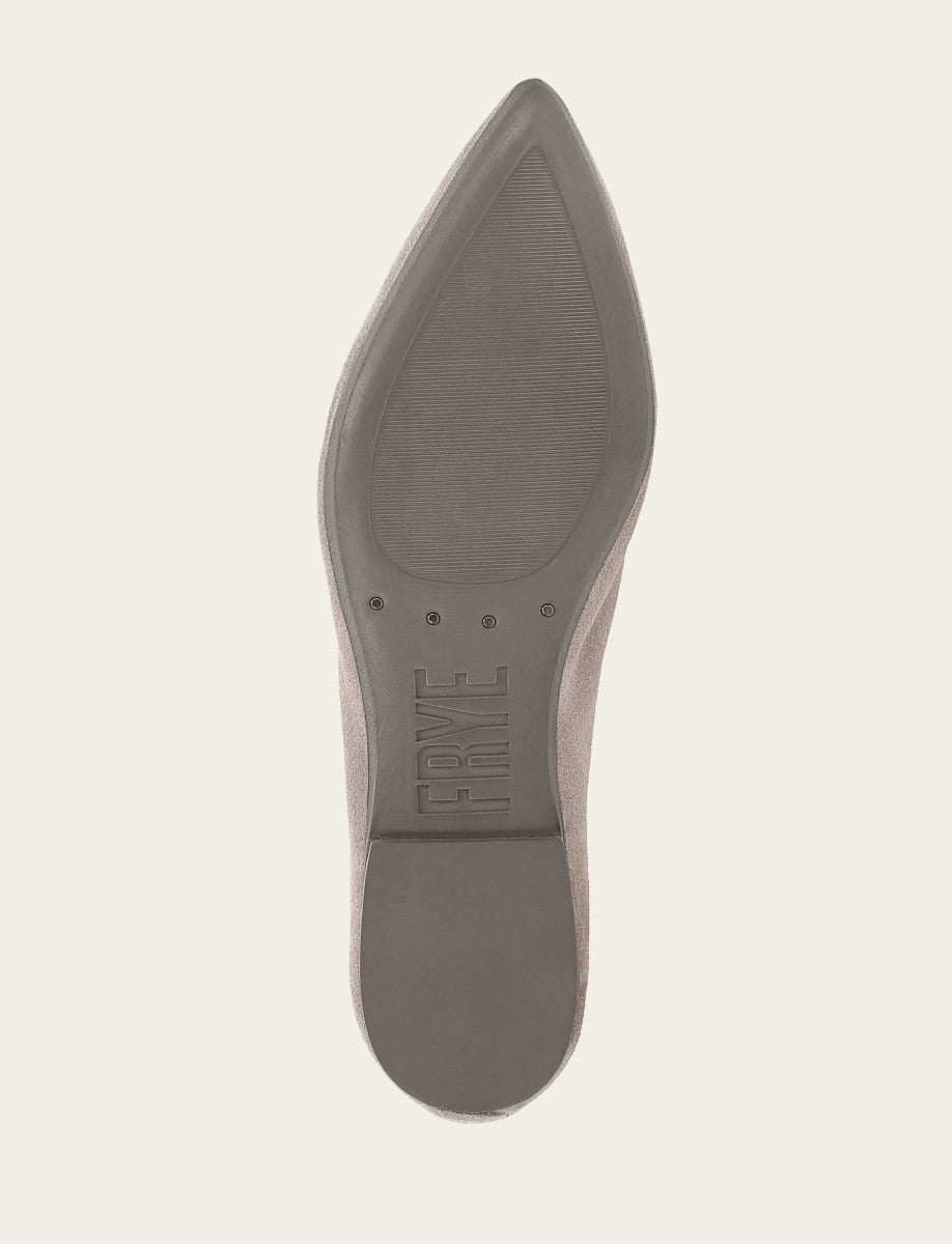 Frye Women's Taupe Heather Ballet Flats / Taupe