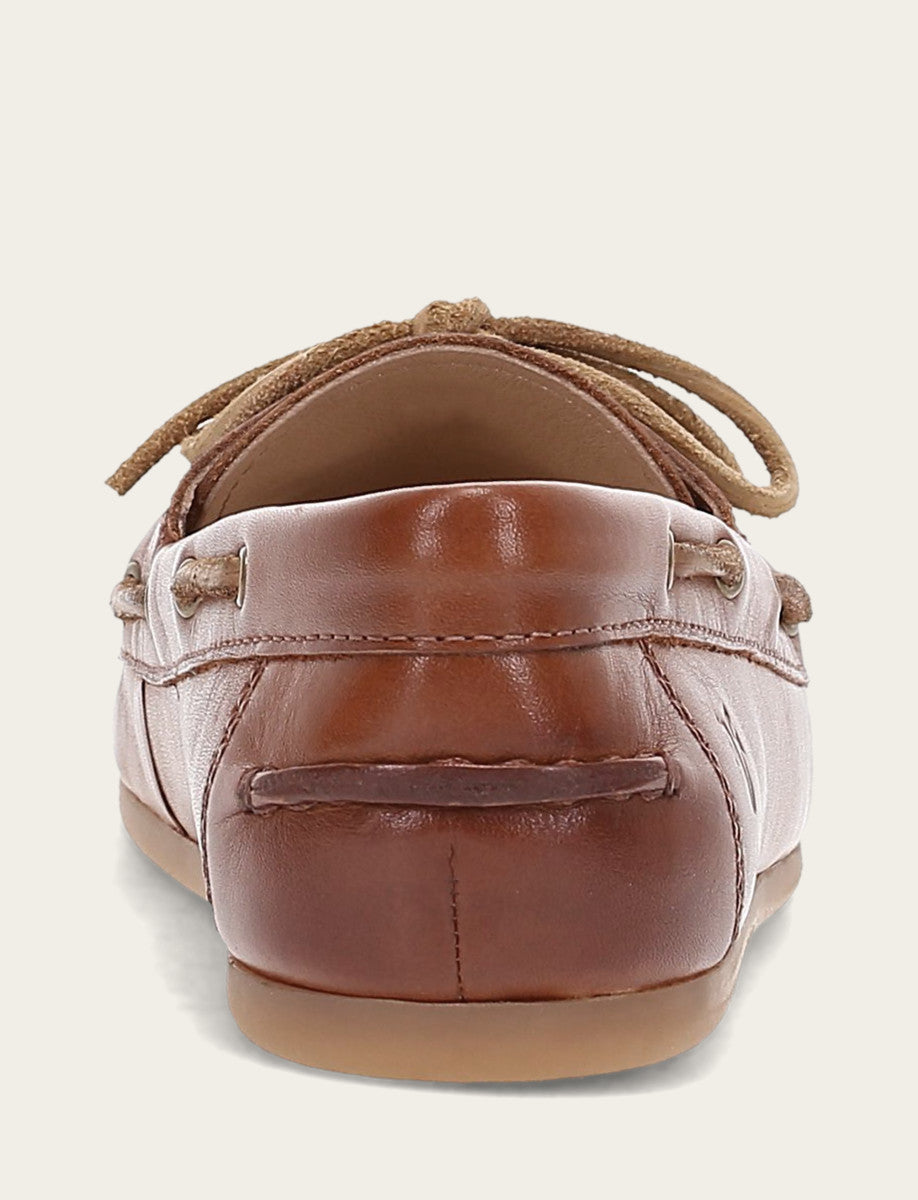 Frye Women's Cinnamon Naya Boat Shoes / Cinnamon