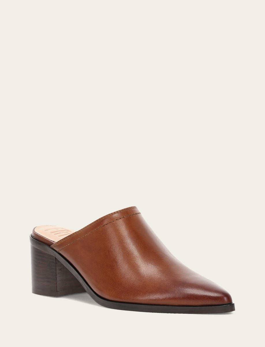 Frye Women's Cinnamon Sadie Mules / Cinnamon