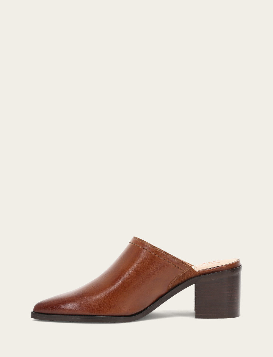 Frye Women's Cinnamon Sadie Mules / Cinnamon