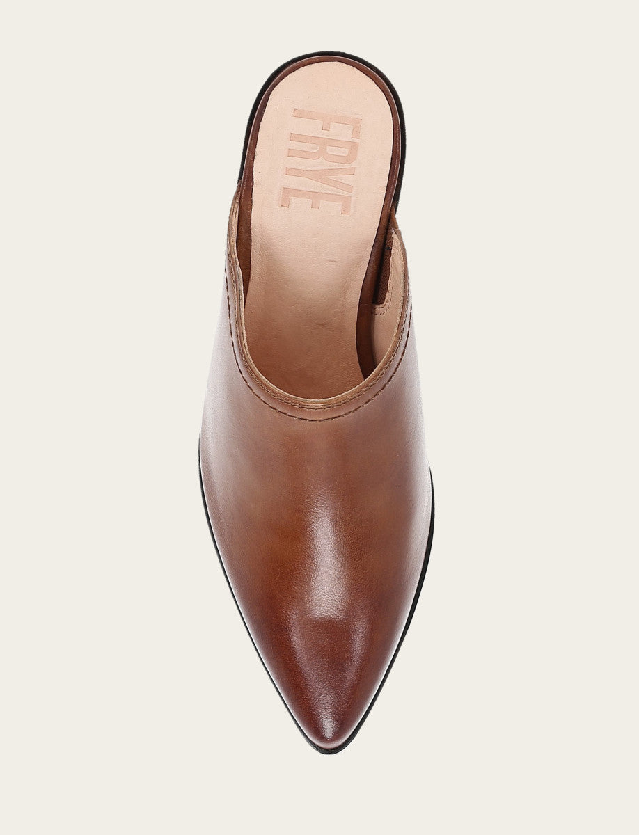 Frye Women's Cinnamon Sadie Mules / Cinnamon