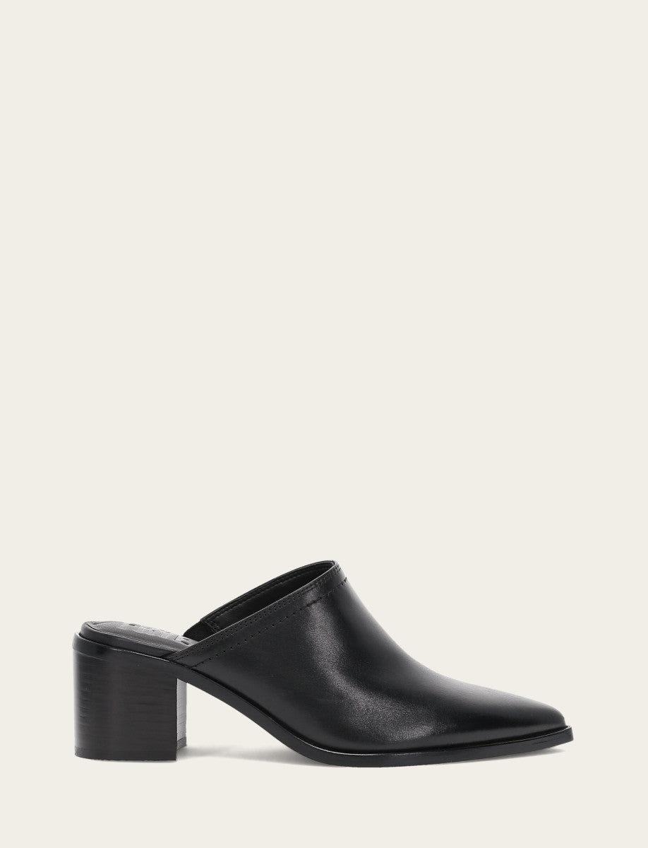 Frye Women's Black Sadie Mules / Black