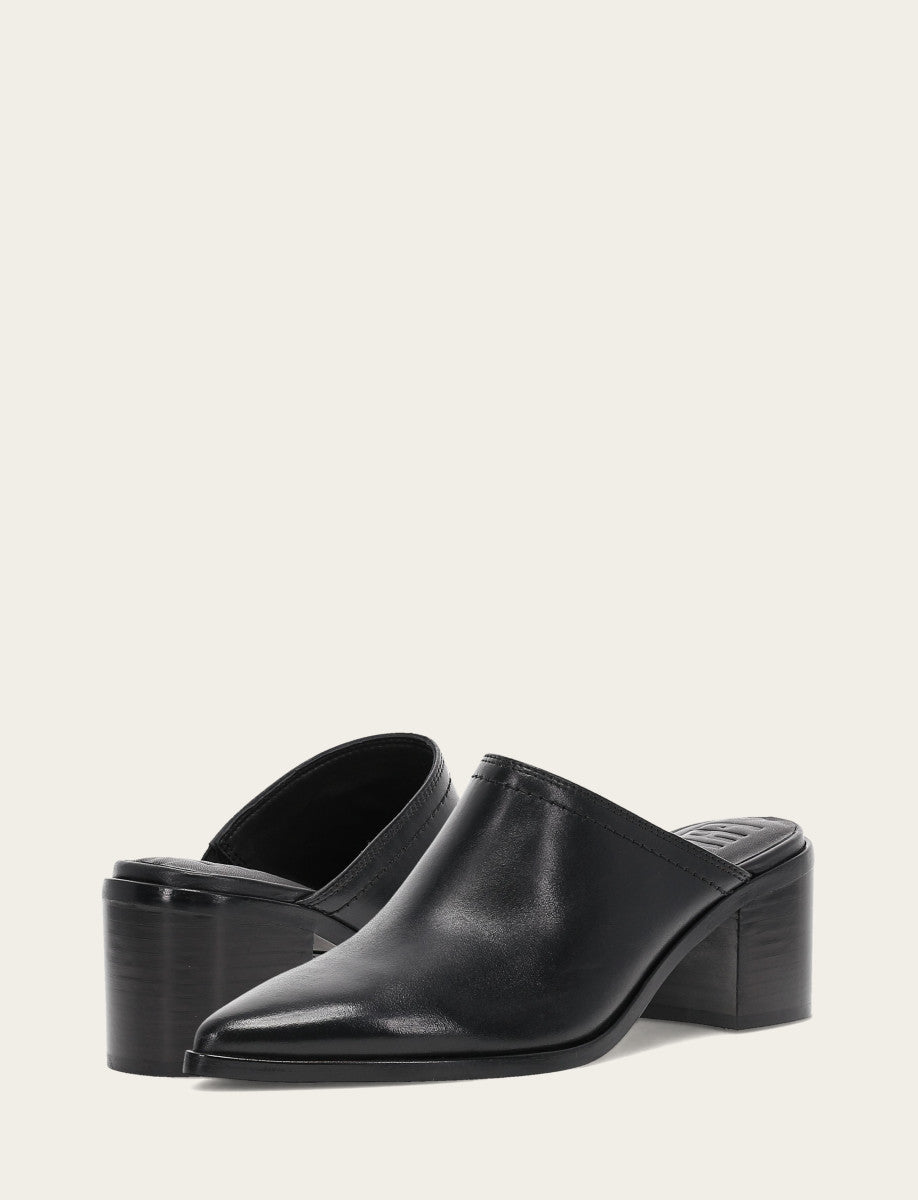 Frye Women's Black Sadie Mules / Black