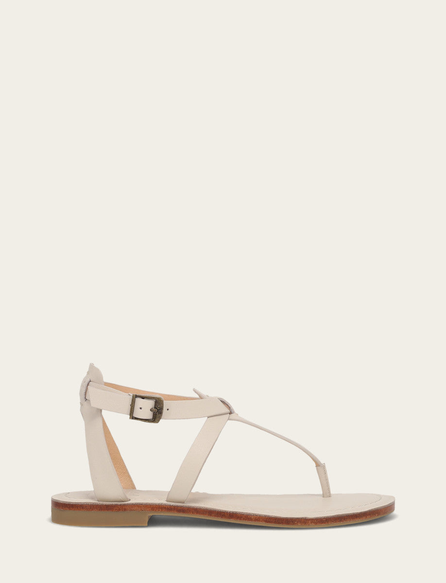 Frye Women's Ivory Taylor Sandals / Ivory