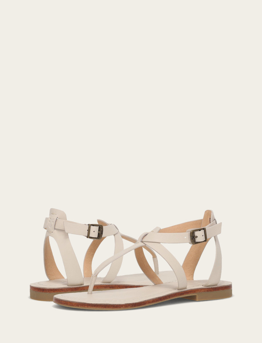 Frye Women's Ivory Taylor Sandals / Ivory