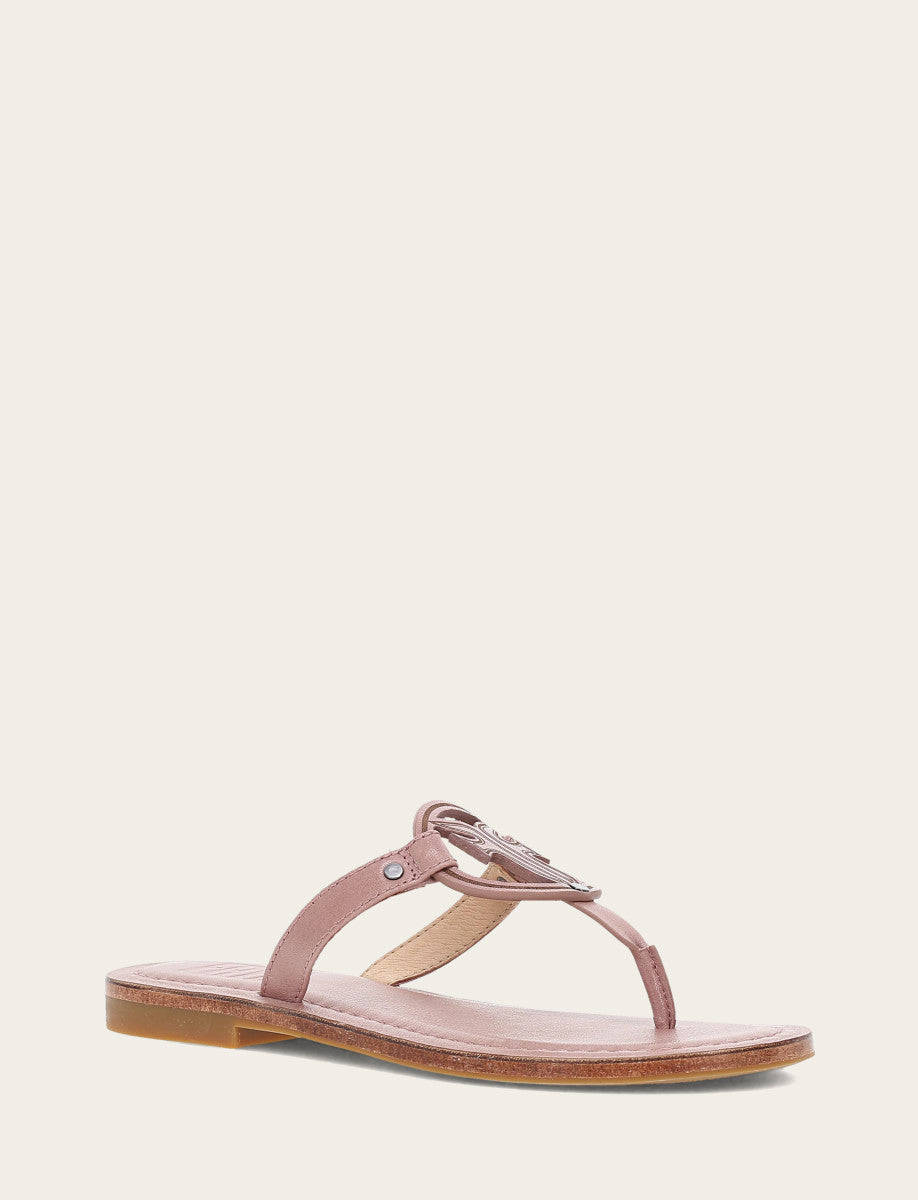 Frye Women's Woodrose Taylor Logo Sandals / Woodrose