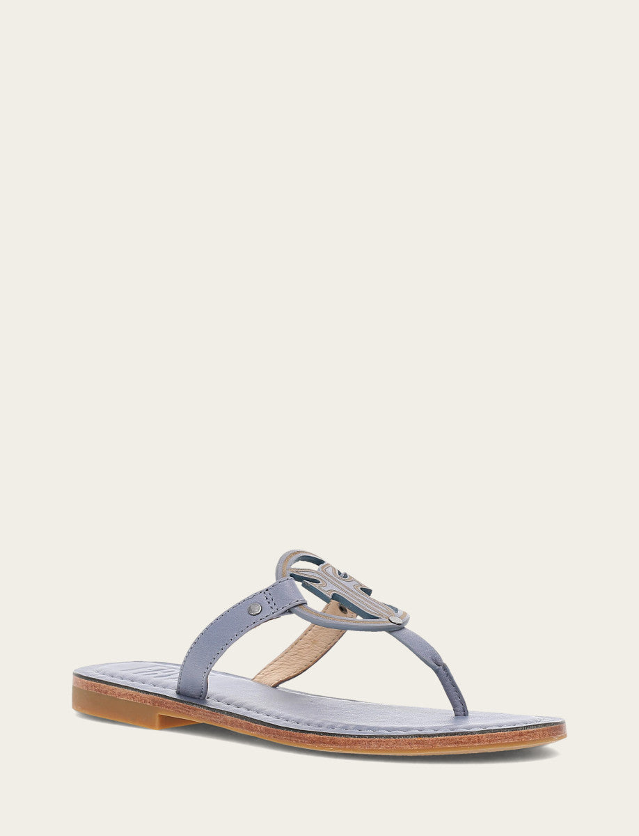 Frye Women's Azul Taylor Logo Sandals / Azul