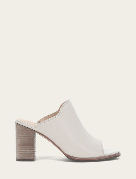 Frye Women's Ivory Stella Mule Sandals / Ivory