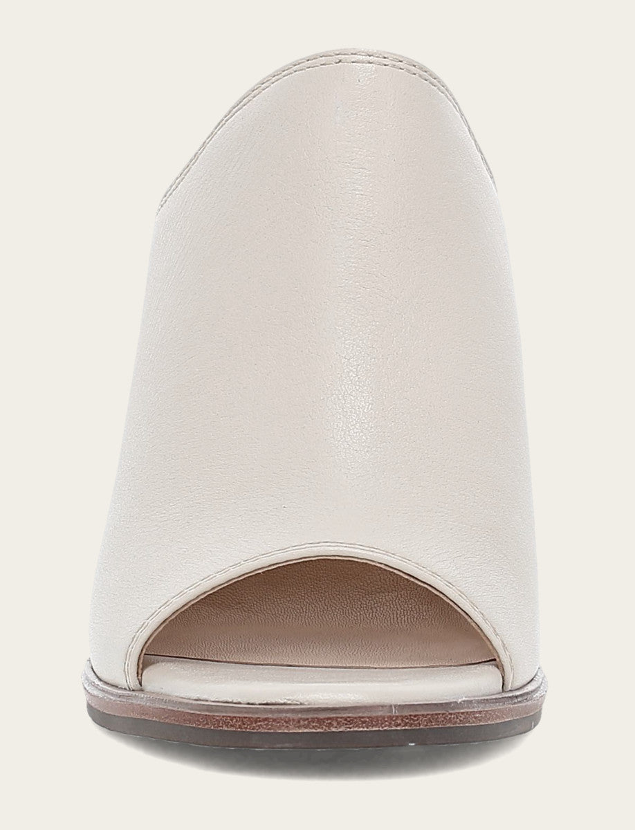 Frye Women's Ivory Stella Mule Sandals / Ivory