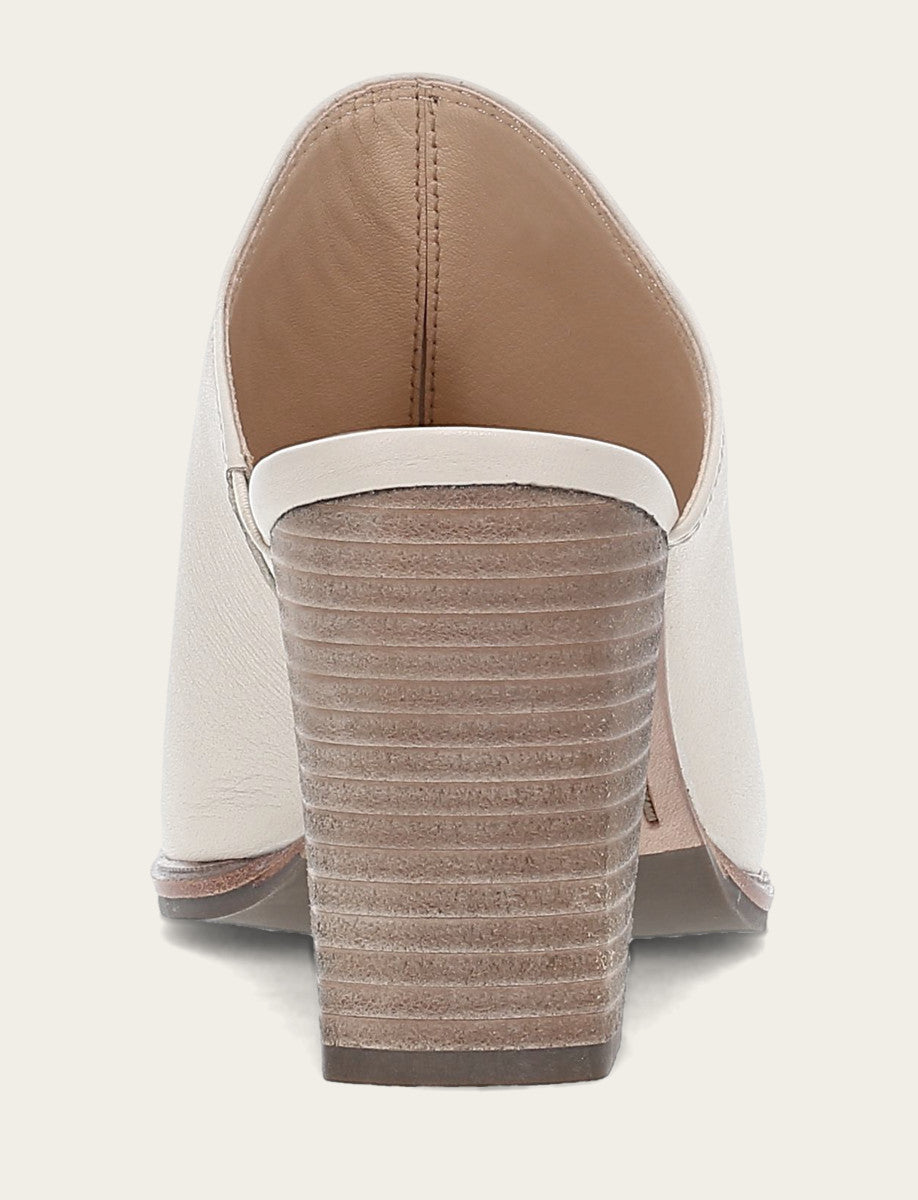 Frye Women's Ivory Stella Mule Sandals / Ivory
