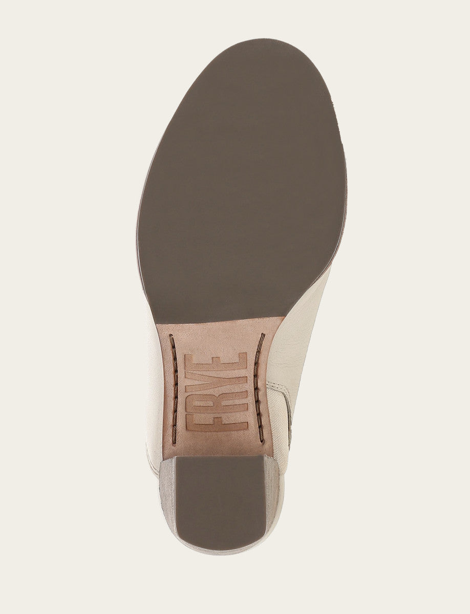 Frye Women's Ivory Stella Mule Sandals / Ivory