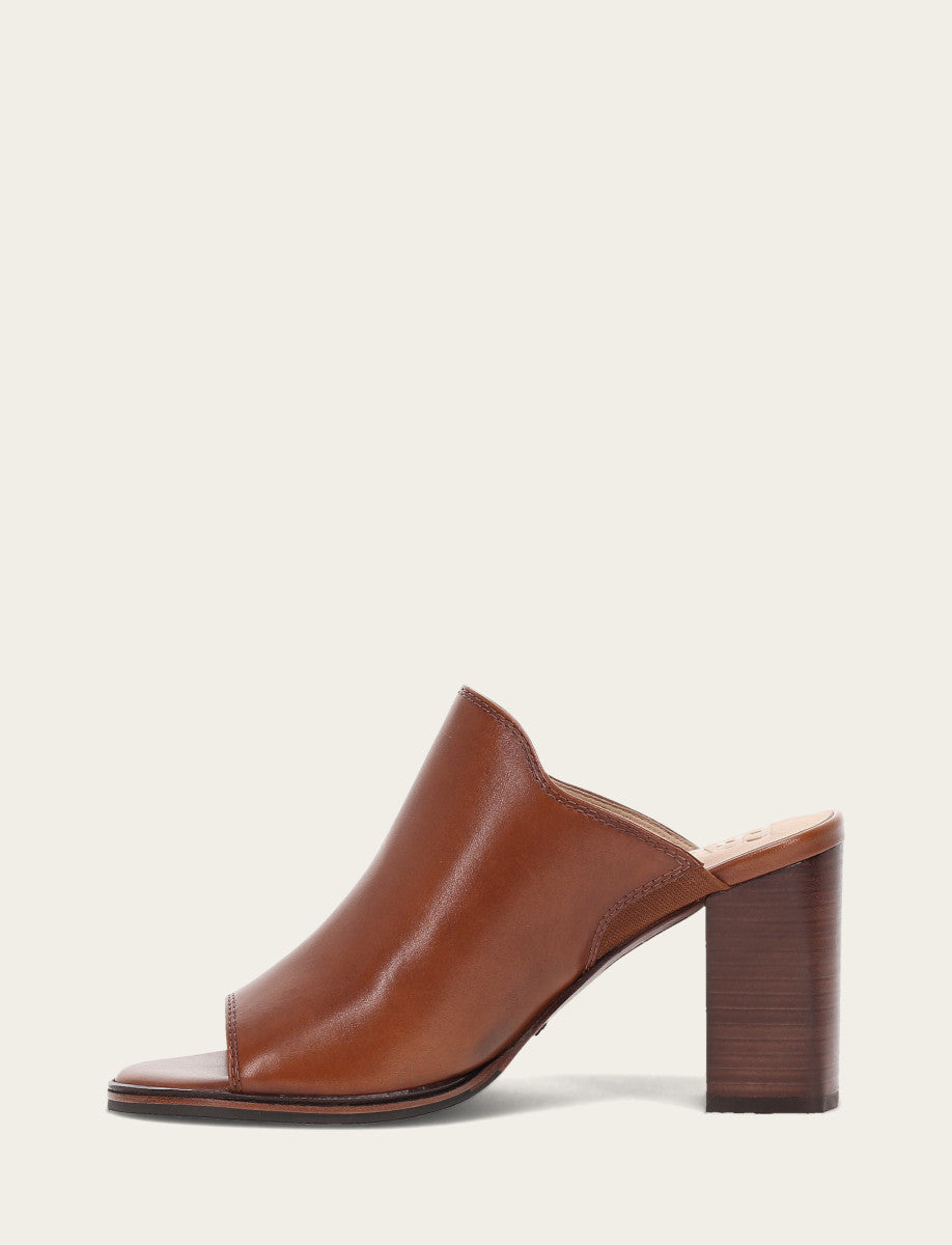 Frye Women's Cinnamon Stella Mule Sandals / Cinnamon