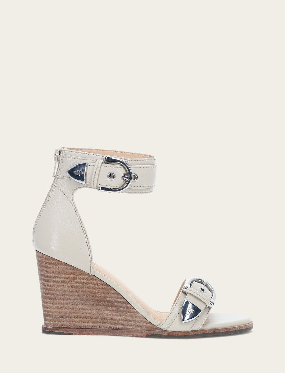 Frye Women's Ivory Rachel 2 Piece Sandals / Ivory