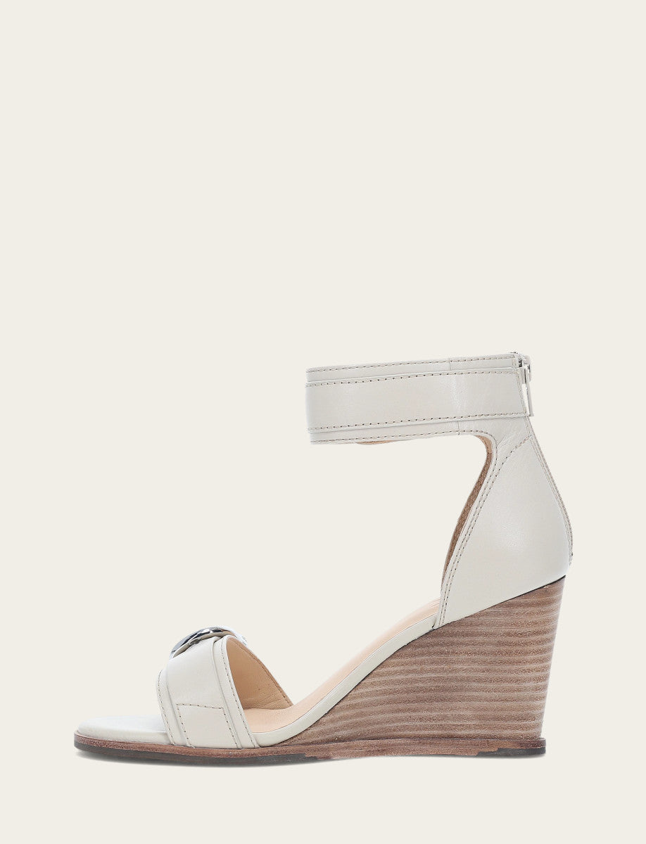 Frye Women's Ivory Rachel 2 Piece Sandals / Ivory
