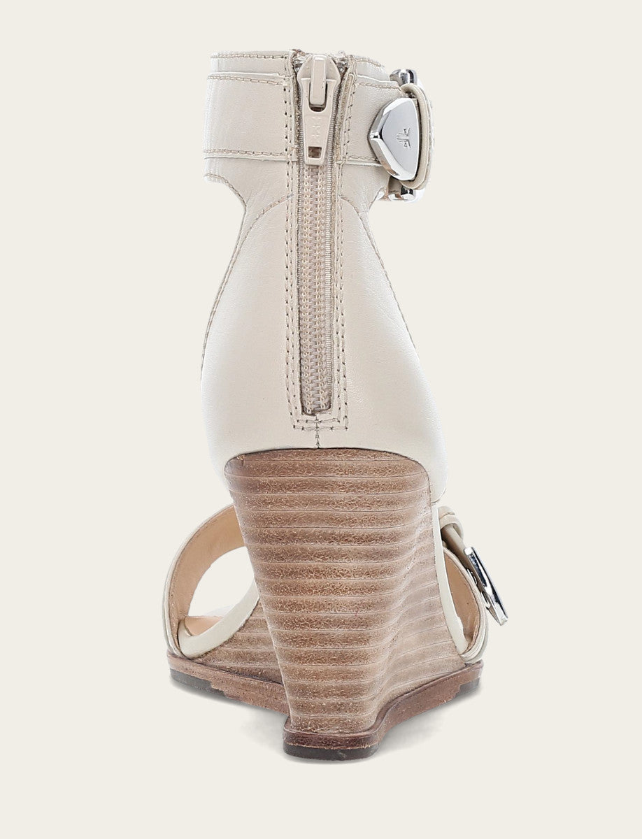 Frye Women's Ivory Rachel 2 Piece Sandals / Ivory
