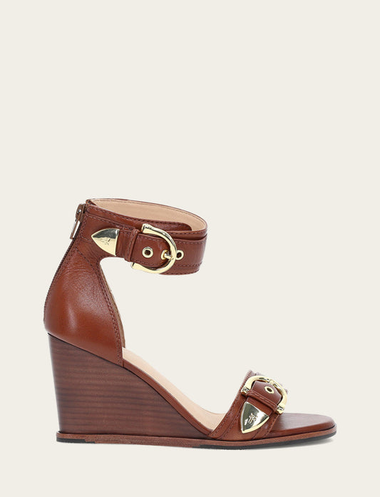 Frye Women's Cinnamon Rachel 2 Piece Sandals / Cinnamon