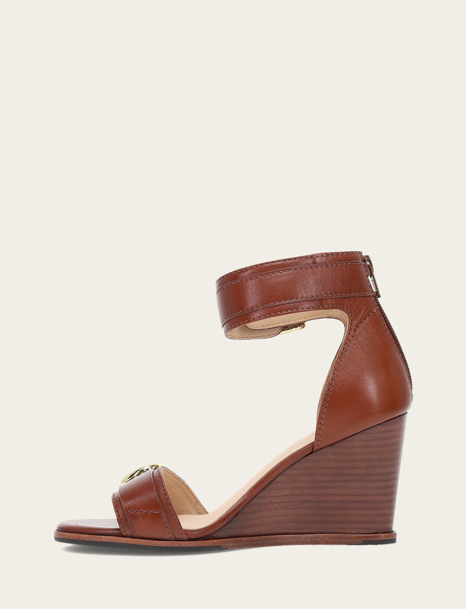 Frye Women's Cinnamon Rachel 2 Piece Sandals / Cinnamon