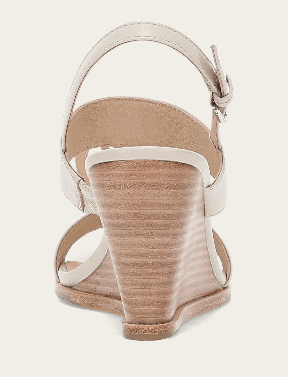 Frye Women's Ivory Rachel Logo Sandals / Ivory
