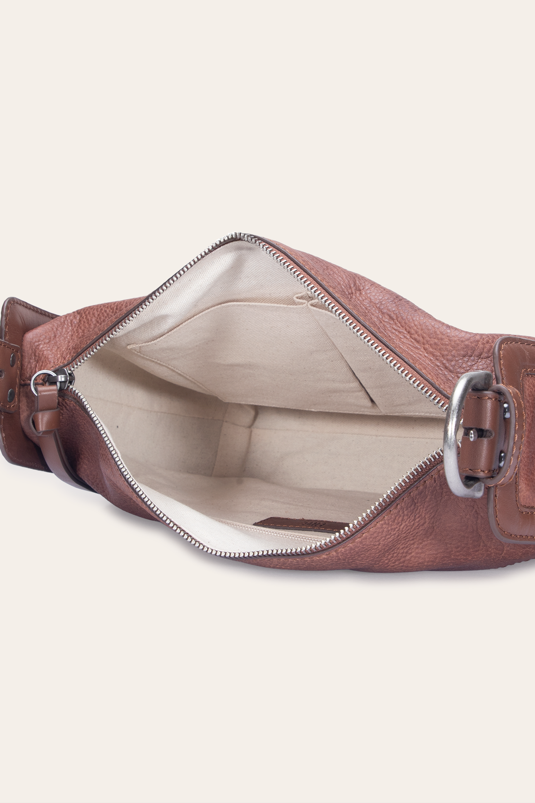 Frye Women's Cognac Carla Studded Shoulder Bag / Cognac