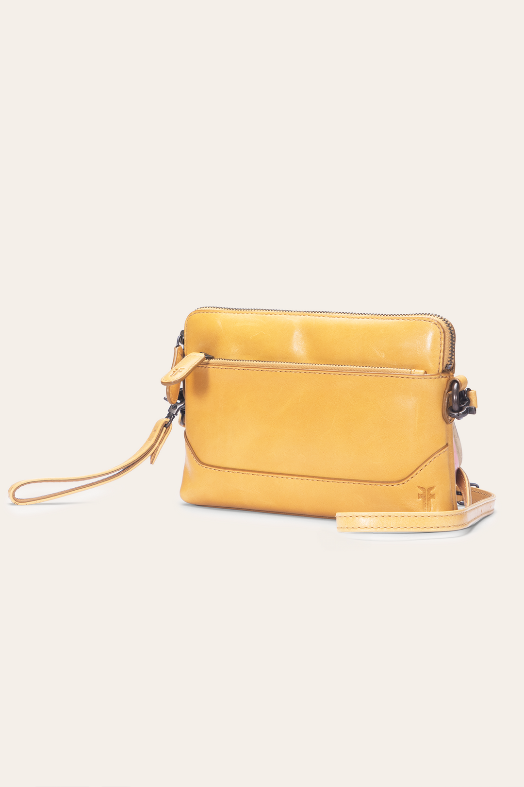 Frye Women's Melissa Wristlet Crossbody Bag / Mustard