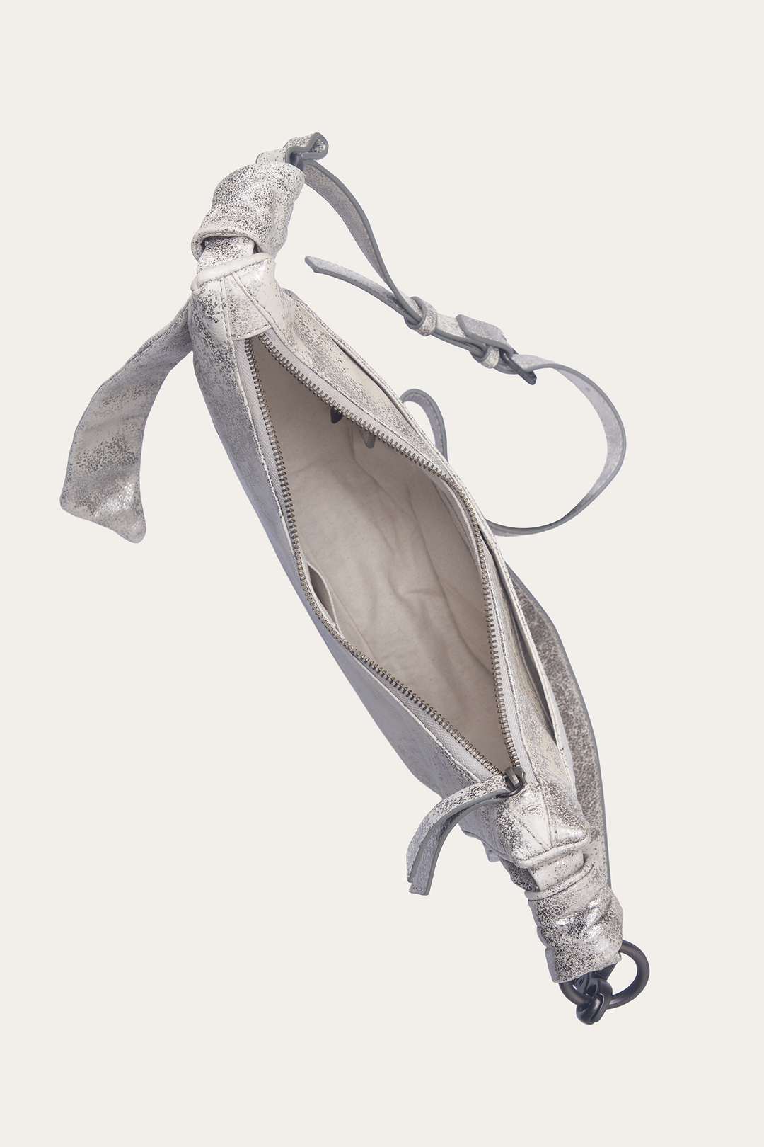Frye Women's Nora Crossbody Bag / Cream Metallic