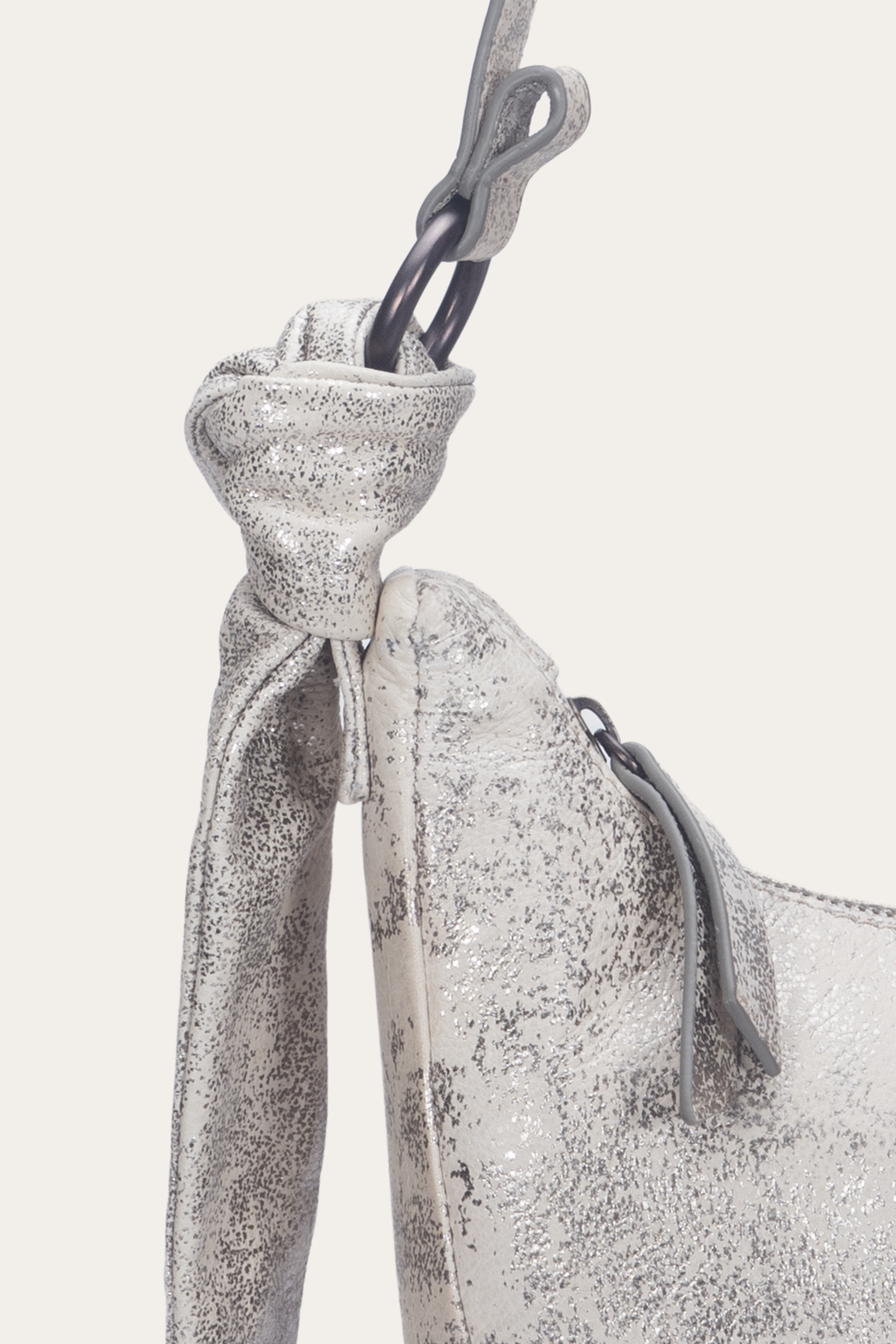 Frye Women's Nora Crossbody Bag / Cream Metallic