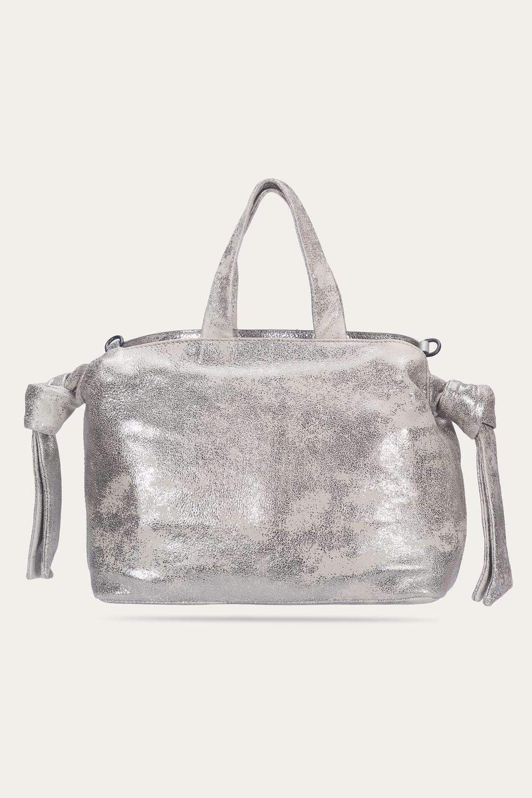 Frye Women's Nora Satchel Handbag / Cream Metallic