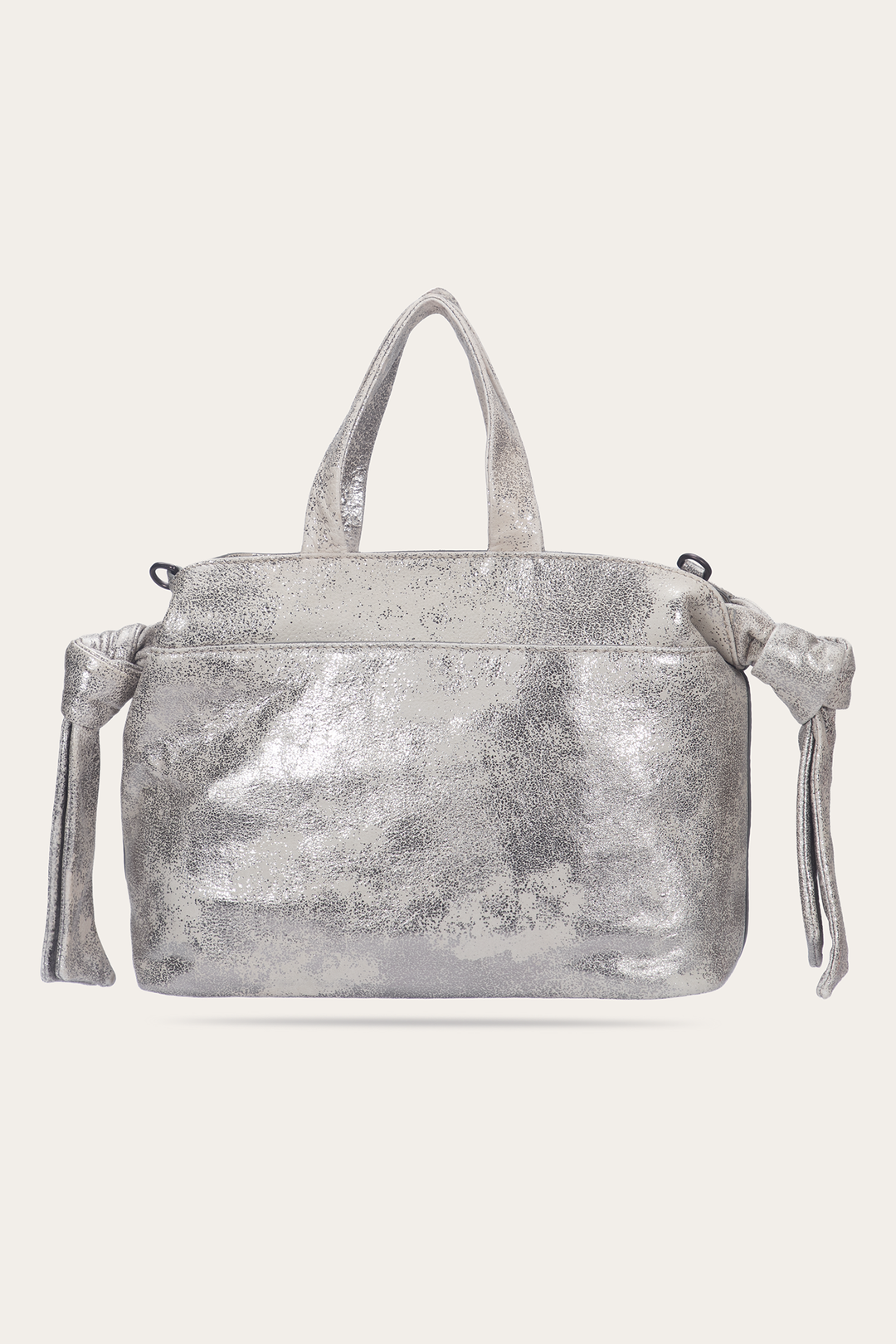 Frye Women's Nora Satchel Handbag / Cream Metallic