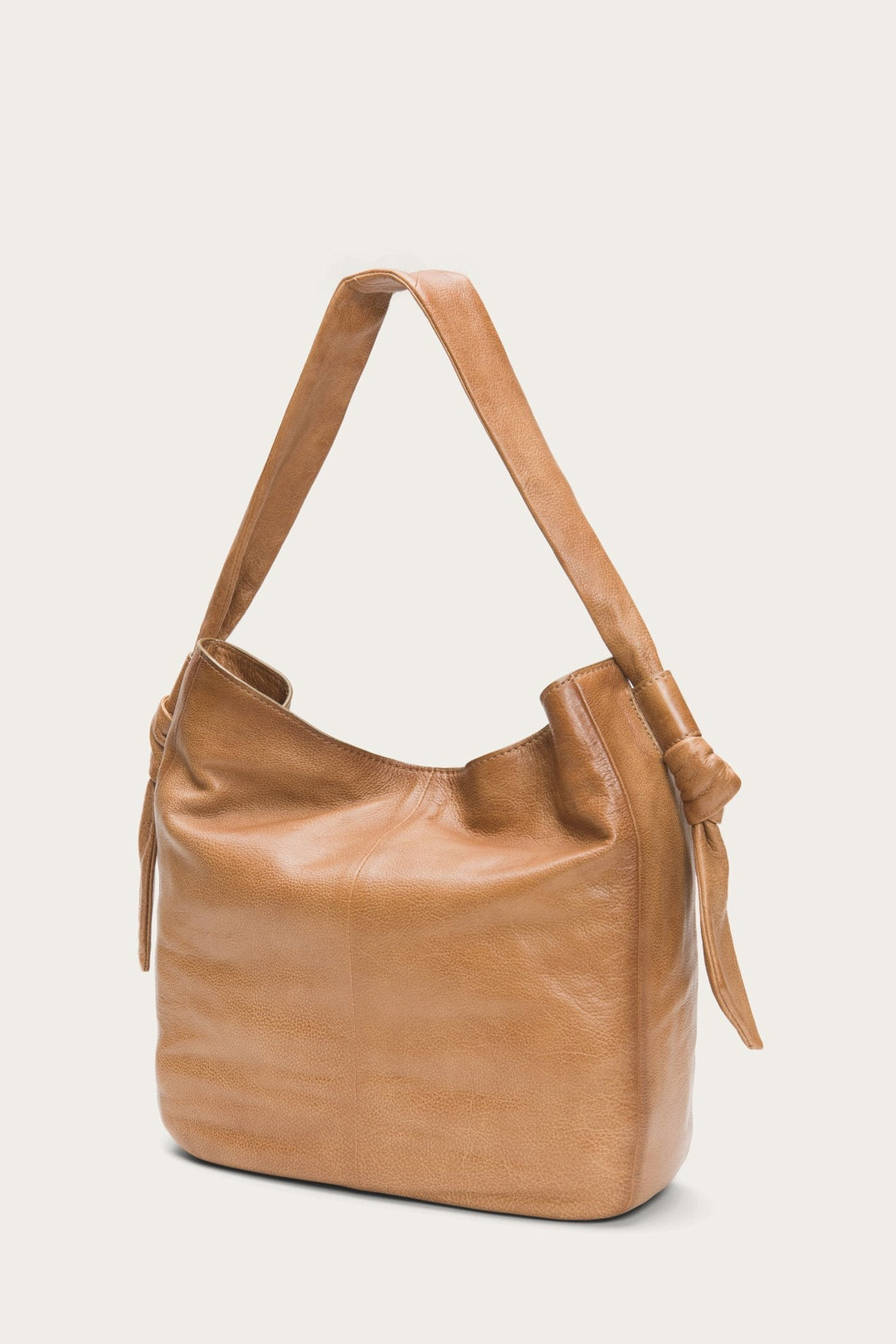 Frye Nora Knotted Hobo in Beige / Beige