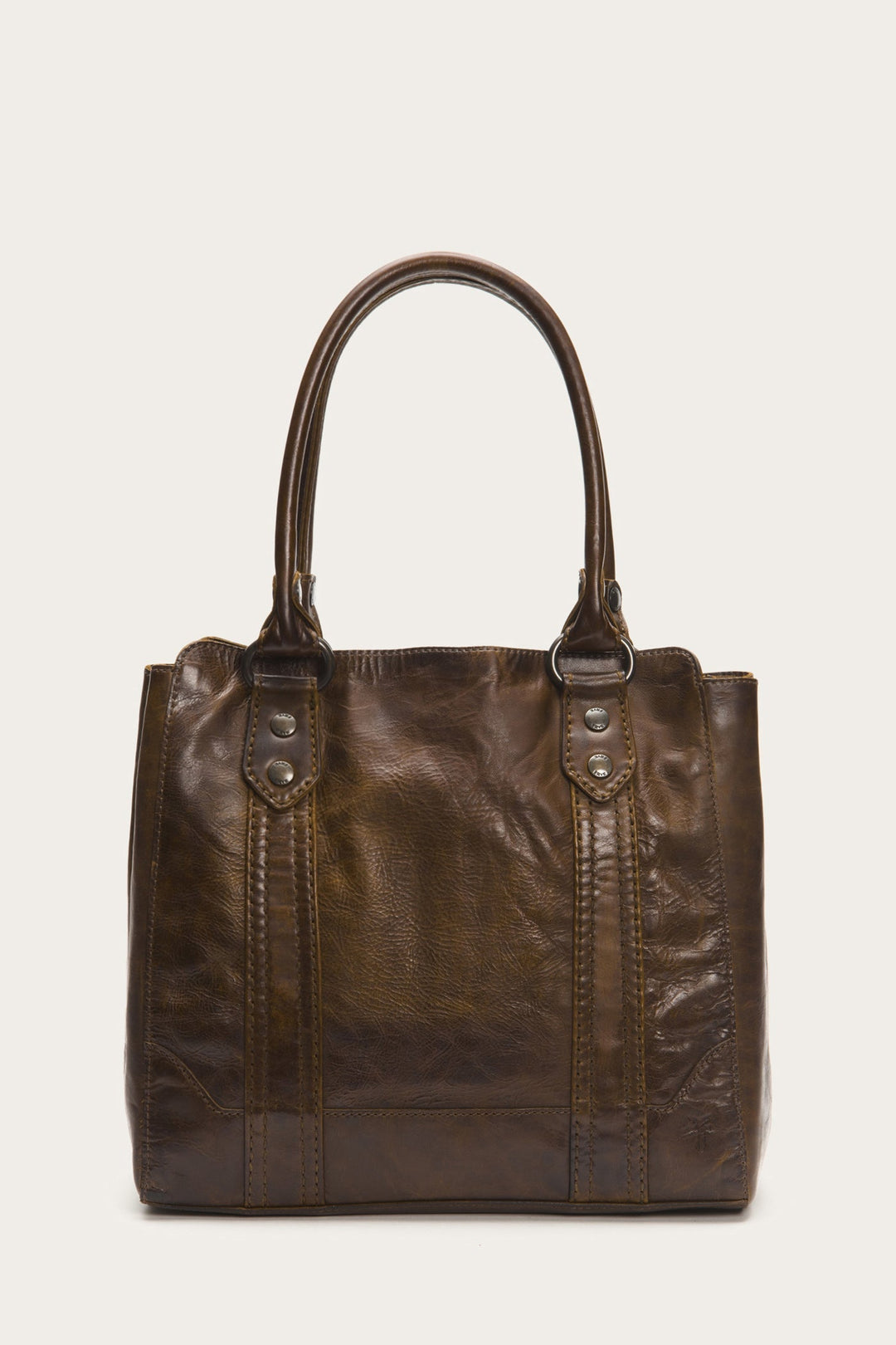 Frye Melissa Dark Brown Tote / Dark Brown